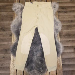 Ariat tan equestrian riding pants 24